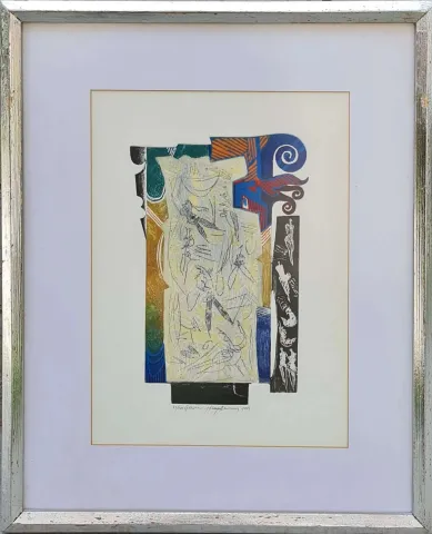 "isimsiz" eseri HAYATİ MİSMAN tarafından 1999 yılında 36x26 cm ölçülerinde Gravür Edisyon 31/100 tekniği ile yapılmıştır.
