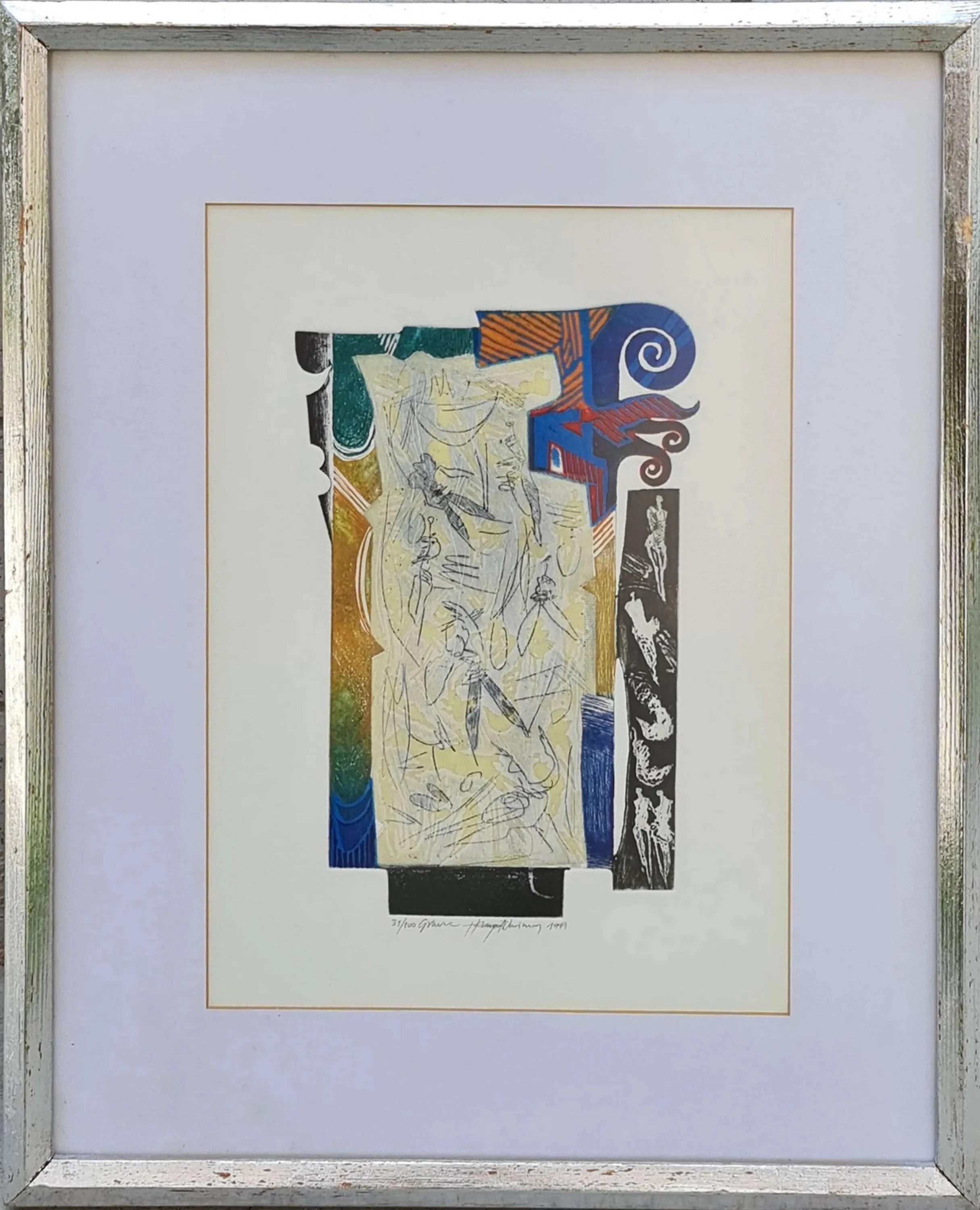 "isimsiz" eseri HAYATİ MİSMAN tarafından 1999 yılında 36x26 cm ölçülerinde Gravür Edisyon 31/100 tekniği ile yapılmıştır.