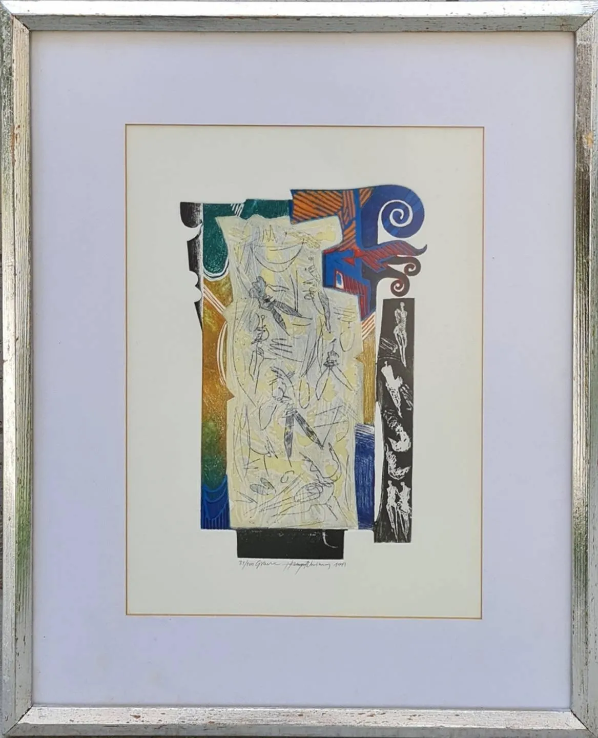 "isimsiz" eseri HAYATİ MİSMAN tarafından 1999 yılında 36x26 cm ölçülerinde Gravür Edisyon 31/100 tekniği ile yapılmıştır.