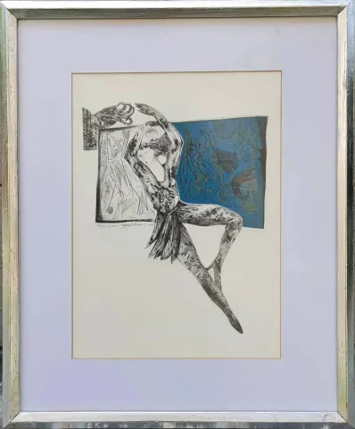 "isimsiz" eseri HAYATİ MİSMAN tarafından 1998 yılında 36x26 cm ölçülerinde Gravür Edisyon 19/100 tekniği ile yapılmıştır.