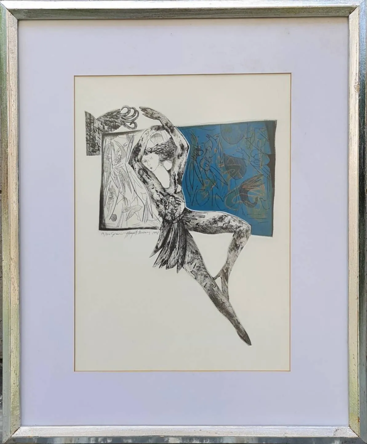 "isimsiz" eseri HAYATİ MİSMAN tarafından 1998 yılında 36x26 cm ölçülerinde Gravür Edisyon 19/100 tekniği ile yapılmıştır.