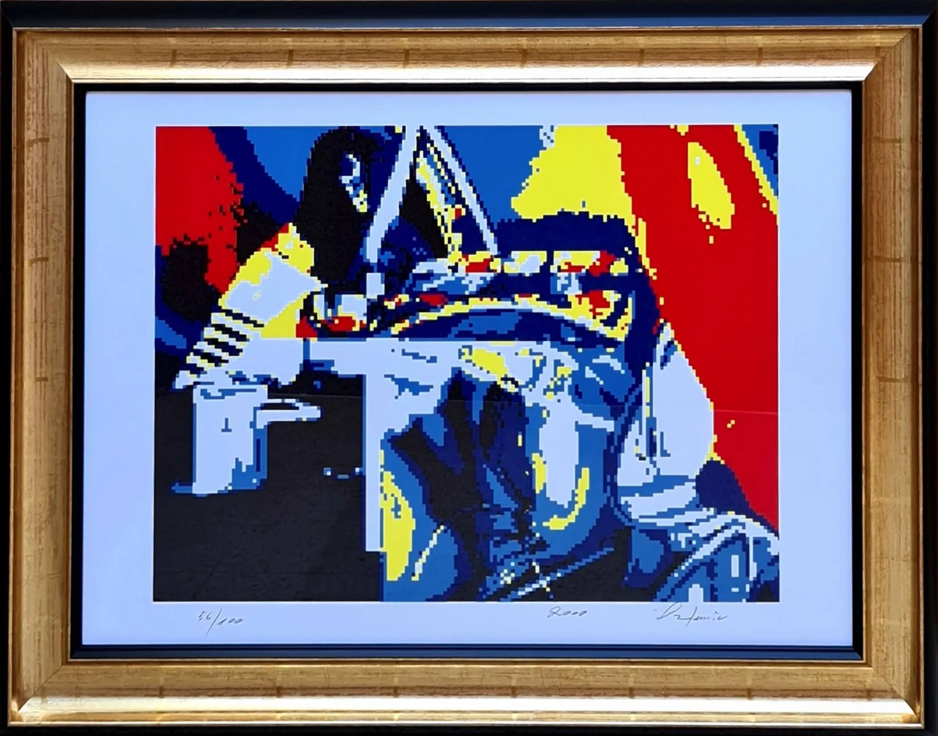 "isimsiz" eseri ÖZDEMİR ALTAN tarafından 2000 yılında 50x70 cm ölçülerinde Baskı 56//100 tekniği ile yapılmıştır.