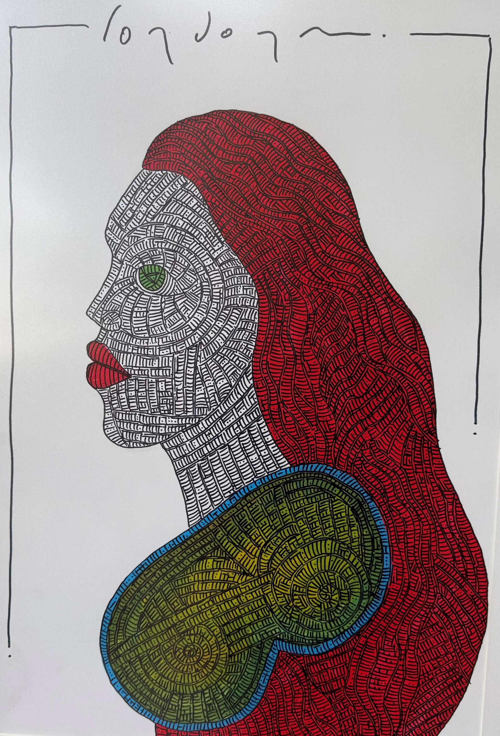 "İsimsiz" eseri MURAT ÖZDOĞRU tarafından 2024 yılında 50x35 cm ölçülerinde Kağıt üzeri akrilik boya tekniği ile yapılmıştır.