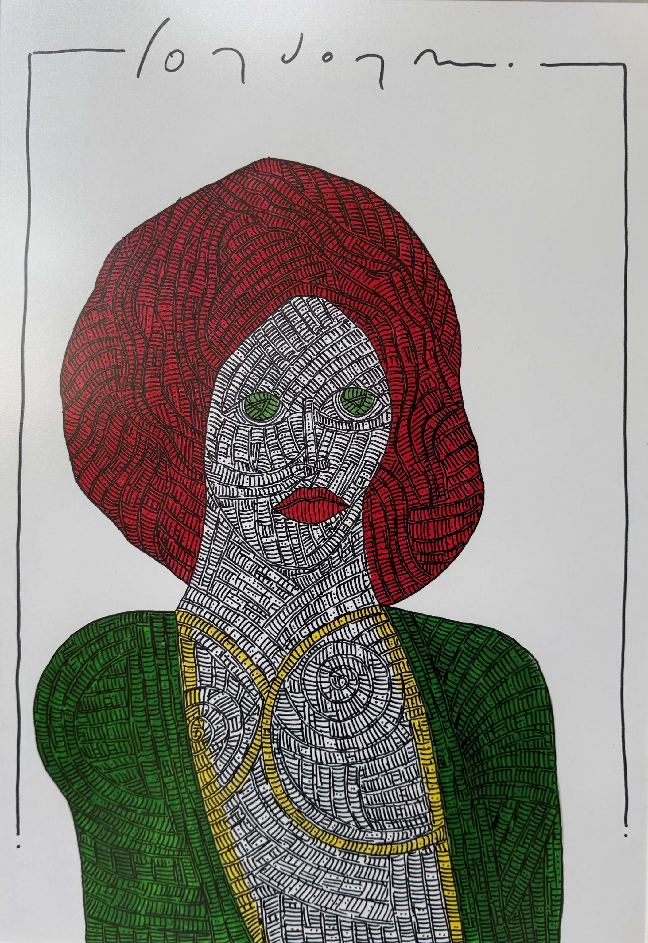"İsimsiz" eseri MURAT ÖZDOĞRU tarafından 2024 yılında 50x35 cm ölçülerinde Kağıt üzeri akrilik boya tekniği ile yapılmıştır.
