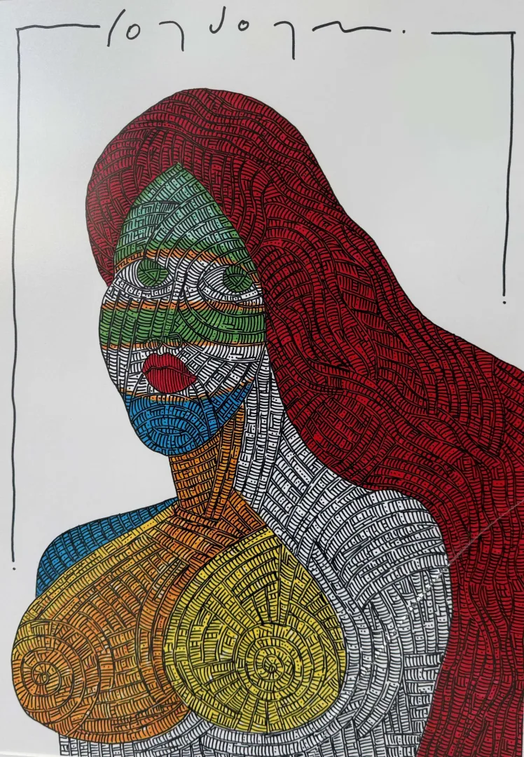 MURAT ÖZDOĞRU — “İsimsiz”, 2024 "İsimsiz" eseri MURAT ÖZDOĞRU tarafından 2024 yılında 50x35 cm ölçülerinde Kağıt üzeri akrilik boya tekniği ile yapılmıştır.