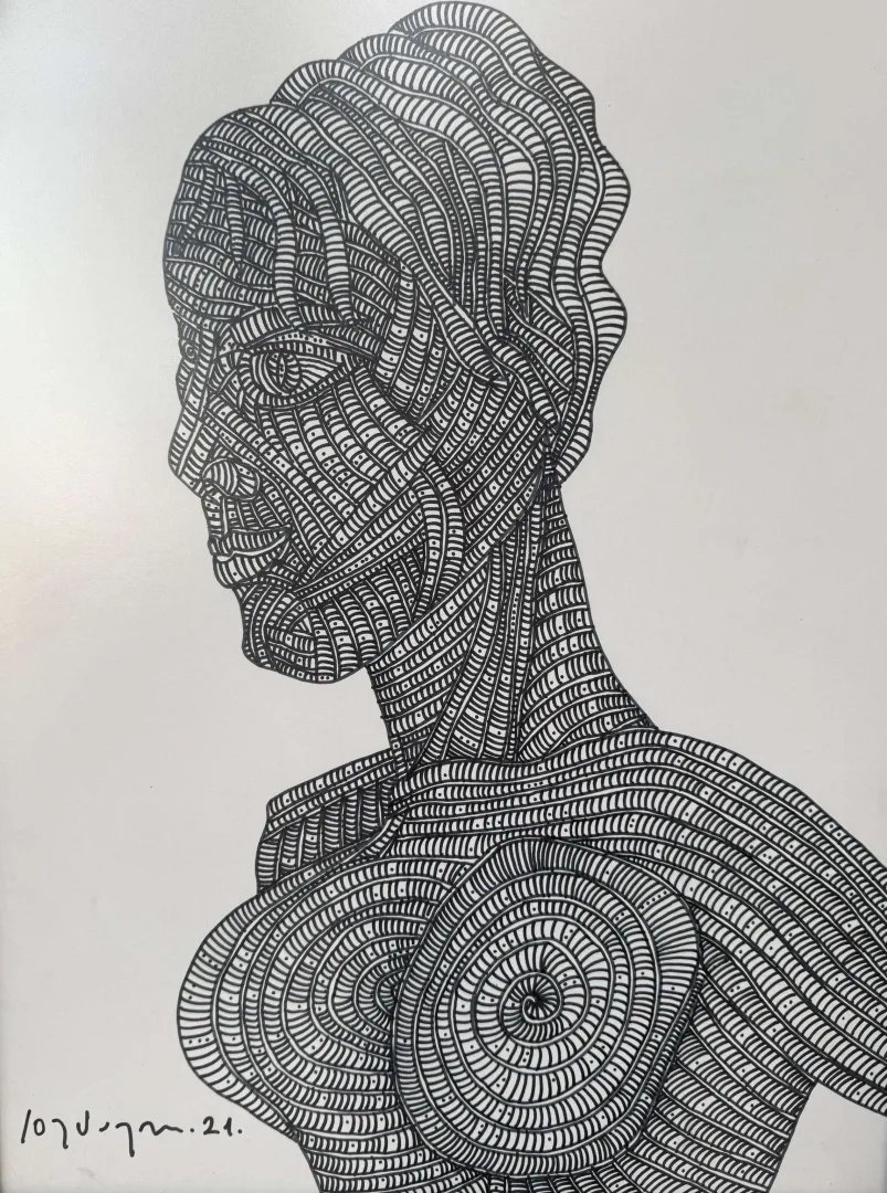MURAT ÖZDOĞRU — “İsimsiz”, 2024 "İsimsiz" eseri MURAT ÖZDOĞRU tarafından 2024 yılında 50x35 cm ölçülerinde Kağıt üzeri akrilik boya tekniği ile yapılmıştır.