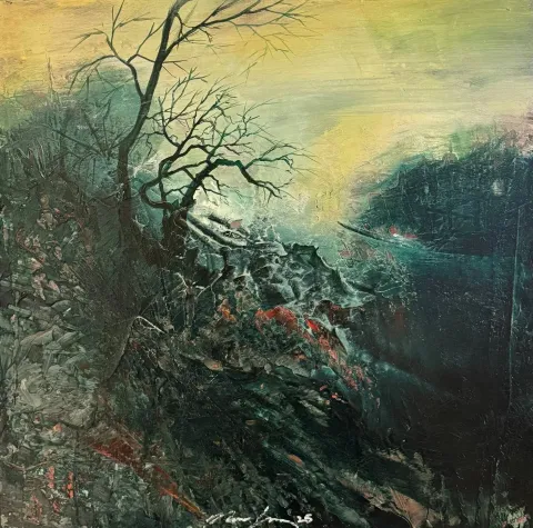 MUSA GÜNEY — “Catharsis serisi” "Catharsis serisi" eseri MUSA GÜNEY tarafından 50x50 cm ölçülerinde Tuval üzeri yağlı boya tekniği ile yapılmıştır.