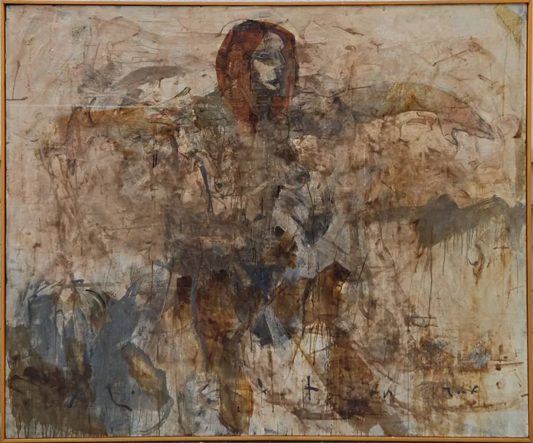 "İsimsiz" eseri ALİ KOTAN tarafından 2007 yılında 150x180 cm ölçülerinde Tuval üzeri yağlı boya tekniği ile yapılmıştır.