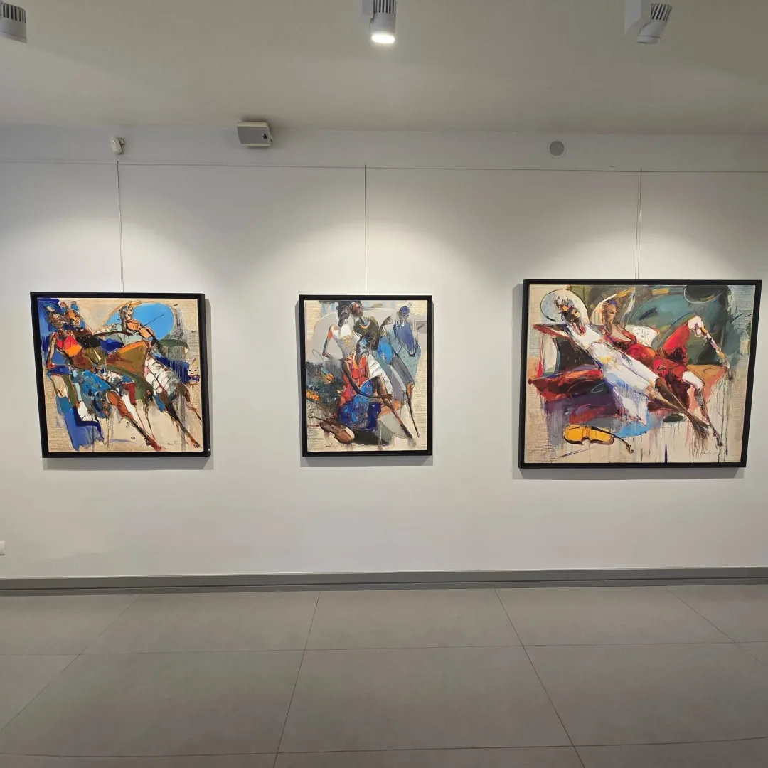 NURETTİN AKKAYA — sergiden görünüm