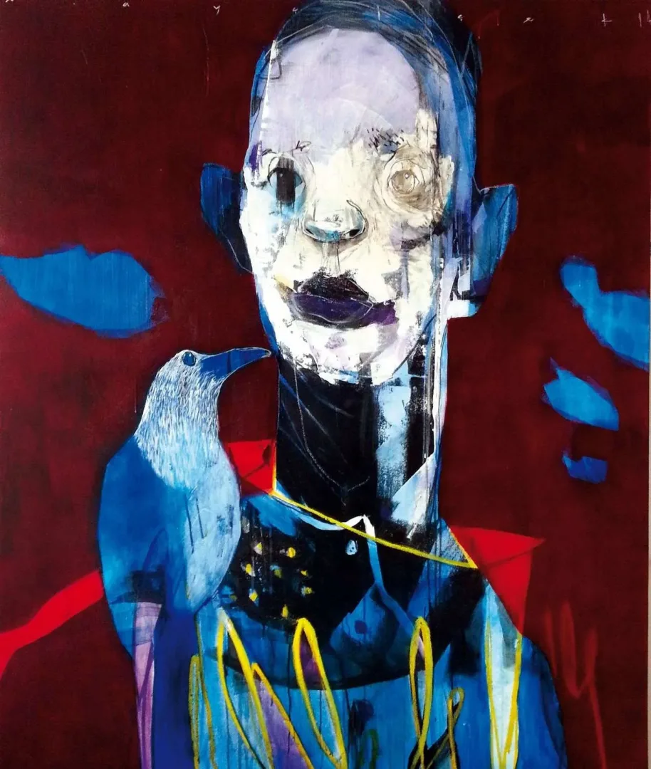 yakınlaştır "Yine sırdaşım sen ol" eseri ERCAN AYÇİÇEK tarafından 2014 yılında 140x116 cm ölçülerinde Tuval üzeri akrilik boya tekniği ile yapılmıştır.