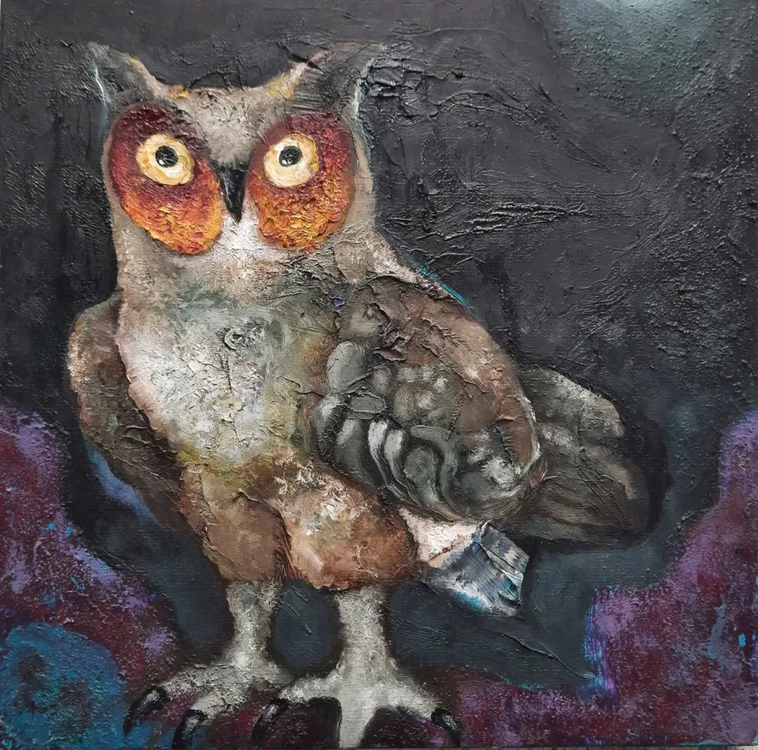 MURAT TOLGA — “İsimsiz”, 2024 "İsimsiz" eseri MURAT TOLGA tarafından 2024 yılında 40x40 cm ölçülerinde Tuval üzeri akrilik boya tekniği ile yapılmıştır.