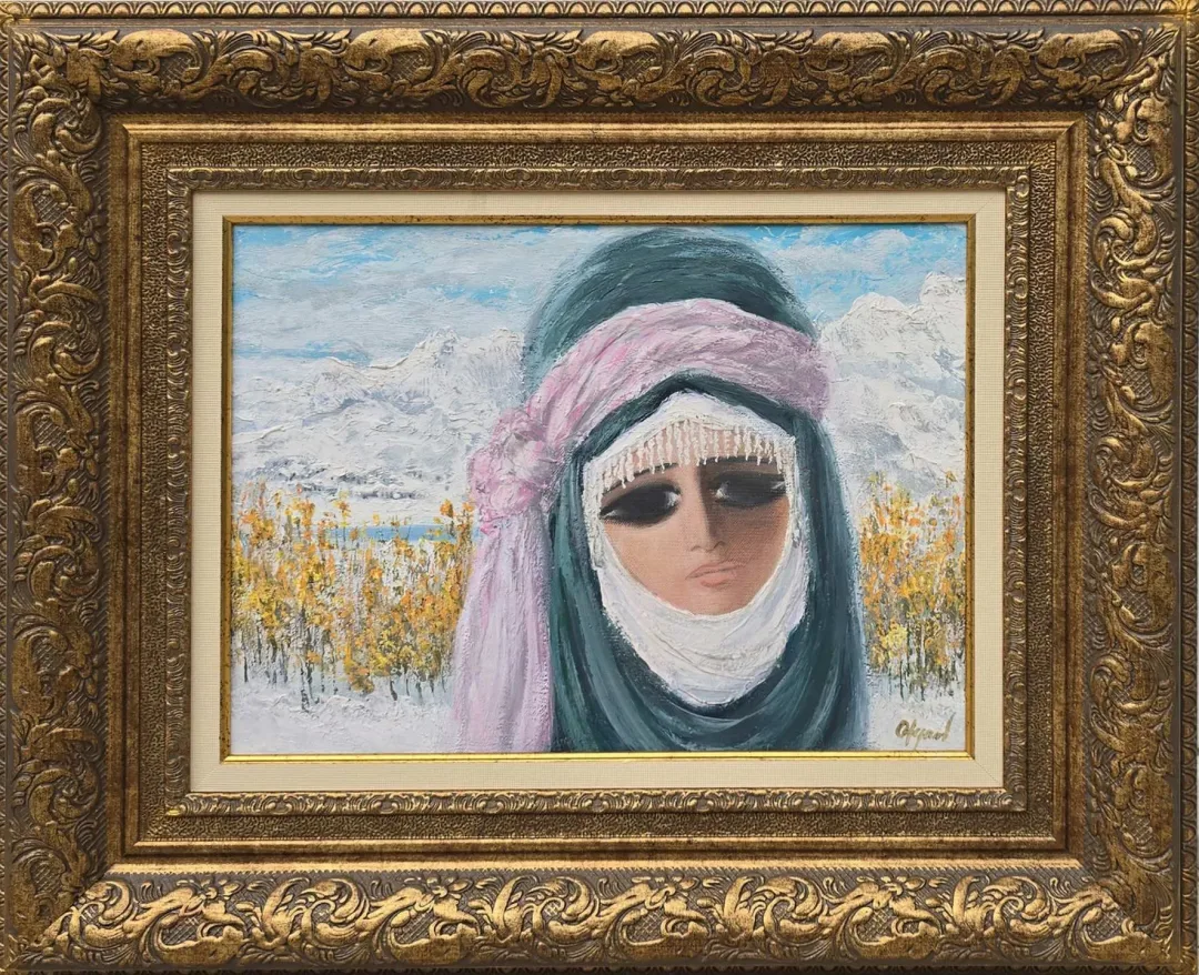 yakınlaştır "Doğu'dan" eseri FİKRET OTYAM tarafından 1993 yılında 30x40 cm ölçülerinde Tuval üzeri yağlı boya tekniği ile yapılmıştır.