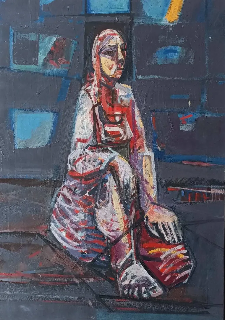 "İsimsiz" eseri İSMAİL YILDIRIM tarafından 74x52 cm ölçülerinde Kağıt üzeri yağlı boya tekniği ile yapılmıştır.