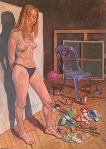 TANJU YAĞAN — “İsimsiz”, 2021 "İsimsiz" eseri TANJU YAĞAN tarafından 2021 yılında 140x100 cm ölçülerinde Tuval üzeri yağlı boya tekniği ile yapılmıştır.