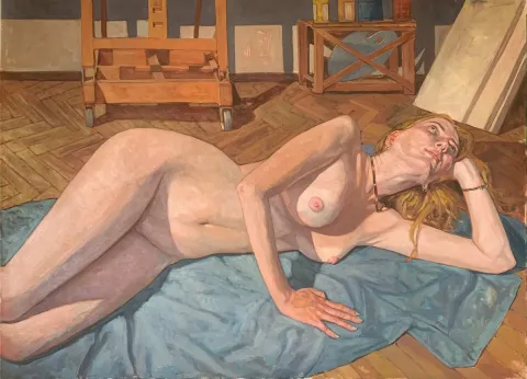 TANJU YAĞAN — “Miss Ada”, 2021 "Miss Ada" eseri TANJU YAĞAN tarafından 2021 yılında 110x150 cm ölçülerinde Tuval üzeri yağlı boya tekniği ile yapılmıştır.