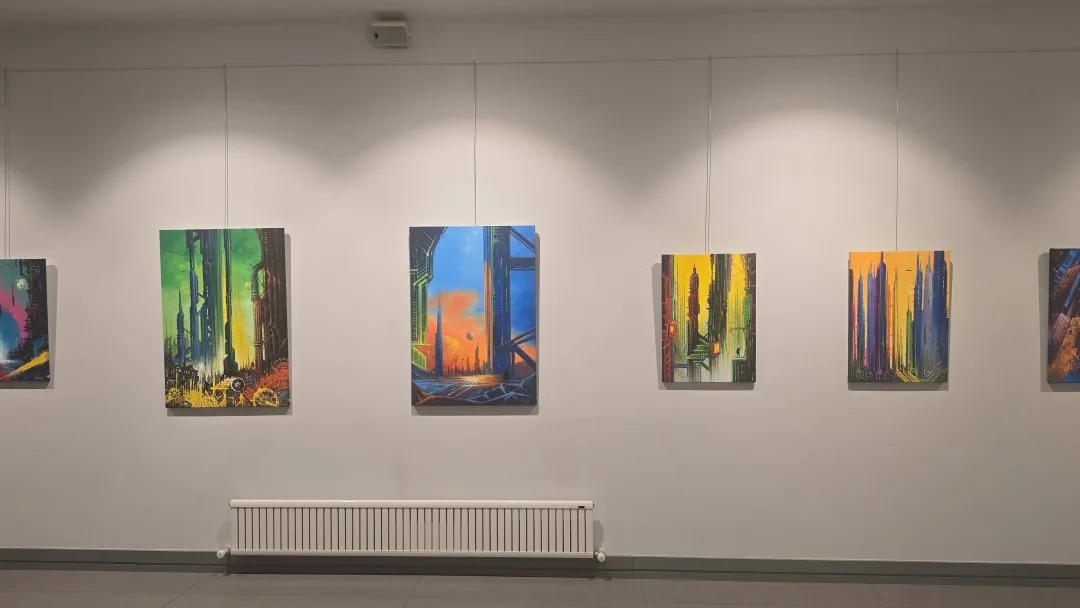 TAYYAR ÖZKAN — sergiden görünüm