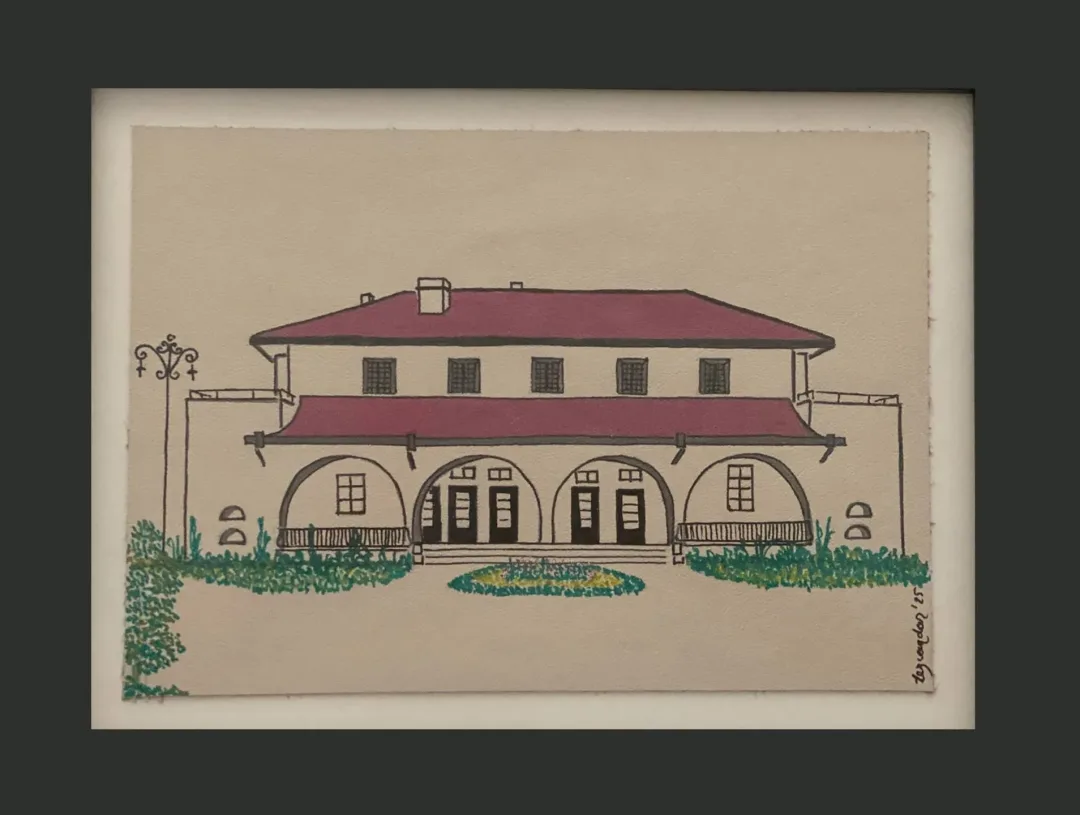 yakınlaştır "AOÇ Marmara Köşkü 1" eseri TEZCAN KARAKUŞ CANDAN tarafından 21x29,5 cm ölçülerinde Deri üzeri karışık teknik tekniği ile yapılmıştır.