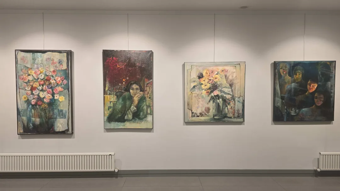 YASEMİN HOTAMIŞLIGİL DOĞAN — sergiden görünüm
