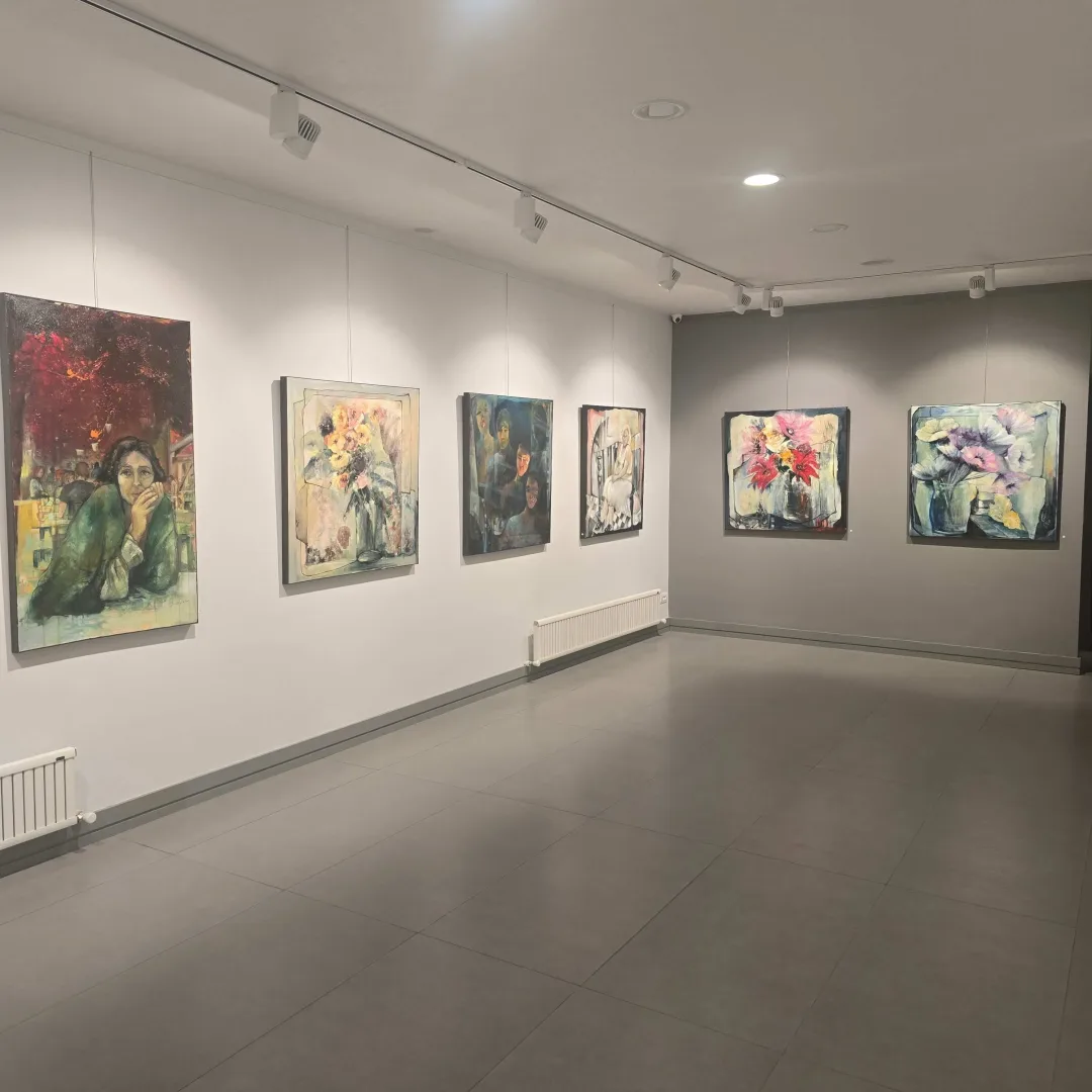 YASEMİN HOTAMIŞLIGİL DOĞAN — sergiden görünüm