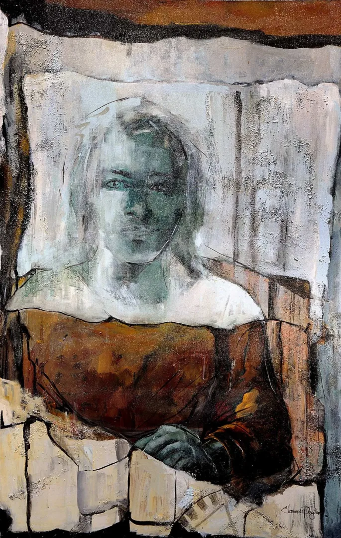 YASEMİN HOTAMIŞLIGİL DOĞAN — “İsimsiz”, 2024 "İsimsiz" eseri YASEMİN HOTAMIŞLIGİL DOĞAN tarafından 2024 yılında 120x80 cm ölçülerinde Tuval üzeri yağlı boya tekniği ile yapılmıştır.