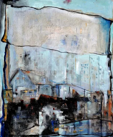 YASEMİN HOTAMIŞLIGİL DOĞAN — “İsimsiz”, 2023 "İsimsiz" eseri YASEMİN HOTAMIŞLIGİL DOĞAN tarafından 2023 yılında 50x60 cm ölçülerinde Tuval üzeri yağlı boya tekniği ile yapılmıştır.