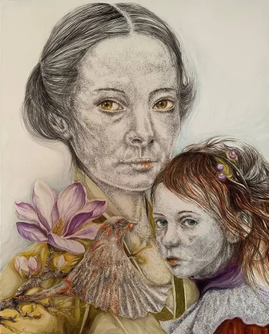 ILGIN ERDEM — “Sessiz Haykırış”, 2025 "Sessiz Haykırış" eseri ILGIN ERDEM tarafından 2025 yılında 100x80 cm ölçülerinde Tuval üzeri yağlı boya tekniği ile yapılmıştır.