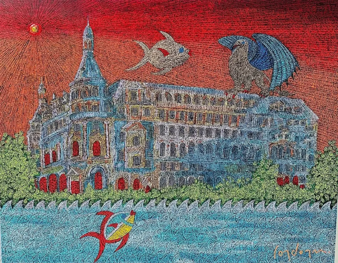 "Haytarpaşa Garı" eseri MURAT ÖZDOĞRU tarafından 2025 yılında 80x100 cm ölçülerinde Tuval üzeri akrilik boya tekniği ile yapılmıştır.