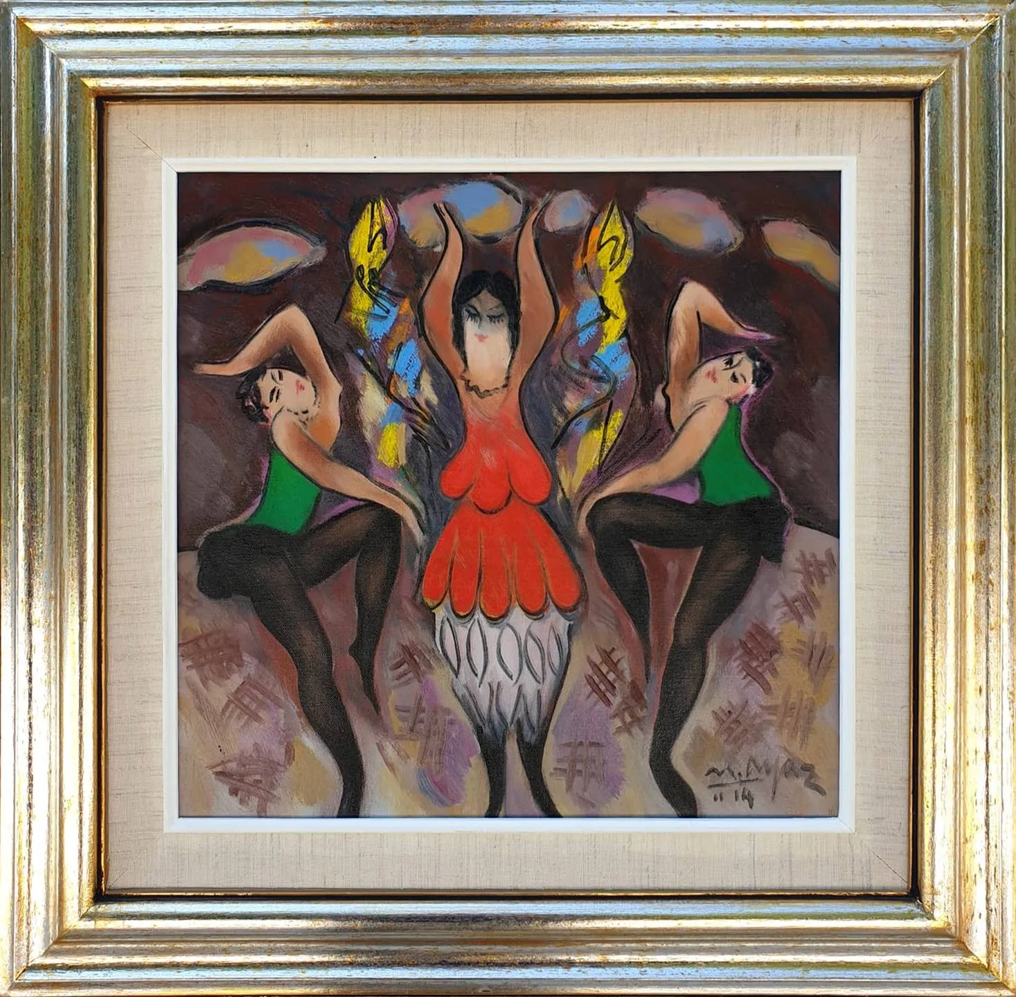 "isimsiz" eseri MUSTAFA AYAZ tarafından 2014 yılında 45x45 cm ölçülerinde Tuval üzeri yağlı boya tekniği ile yapılmıştır.