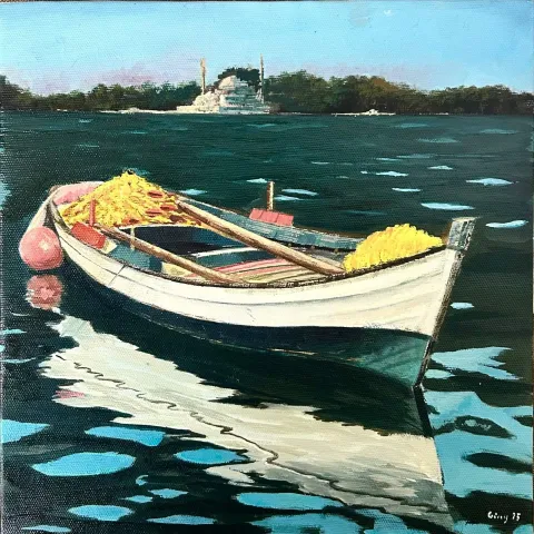 GÜRAY UYGUN — “isimsiz”, 2025 "isimsiz" eseri GÜRAY UYGUN tarafından 2025 yılında 25x25 cm ölçülerinde Tuval üzeri akrilik boya tekniği ile yapılmıştır.