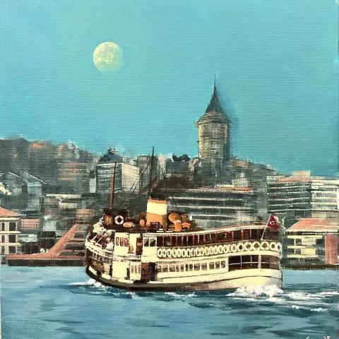 GÜRAY UYGUN — “isimsiz”, 2025 "isimsiz" eseri GÜRAY UYGUN tarafından 2025 yılında 25x25 cm ölçülerinde Tuval üzeri akrilik boya tekniği ile yapılmıştır.