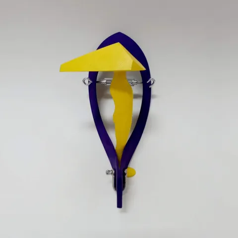 FERİT YAZICI — “isimsiz”, 2025 "isimsiz" eseri FERİT YAZICI tarafından 2025 yılında 25x13x15 cm ölçülerinde Ahşap, metal, boya tekniği ile yapılmıştır.