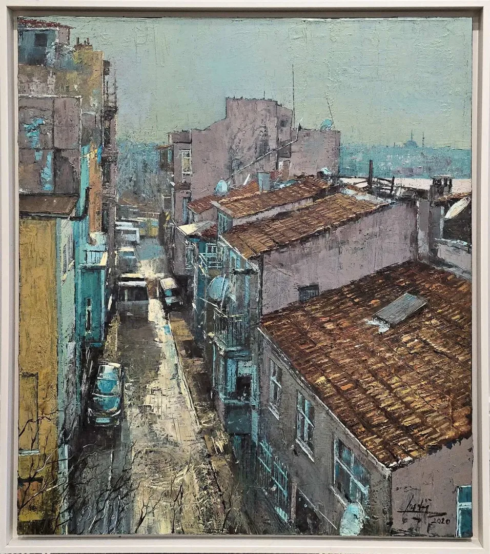 "İsimsiz" eseri KADİR ABLAK tarafından 80x70 cm ölçülerinde Tuval üzeri yağlı boya tekniği ile yapılmıştır.
