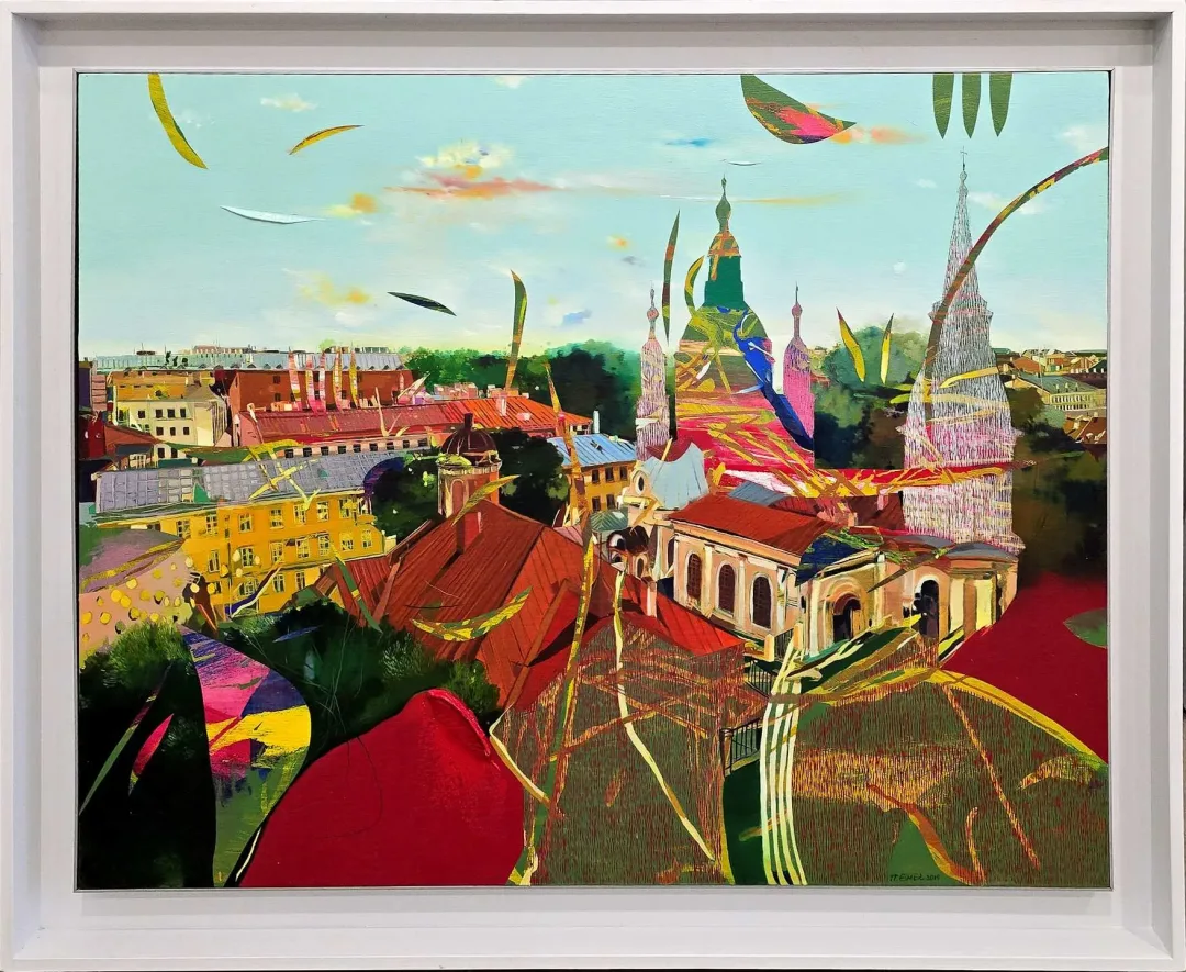 "Slovenya" eseri HAKAN ESMER tarafından 2017 yılında 73x92 cm ölçülerinde Tuval üzeri yağlı boya tekniği ile yapılmıştır.