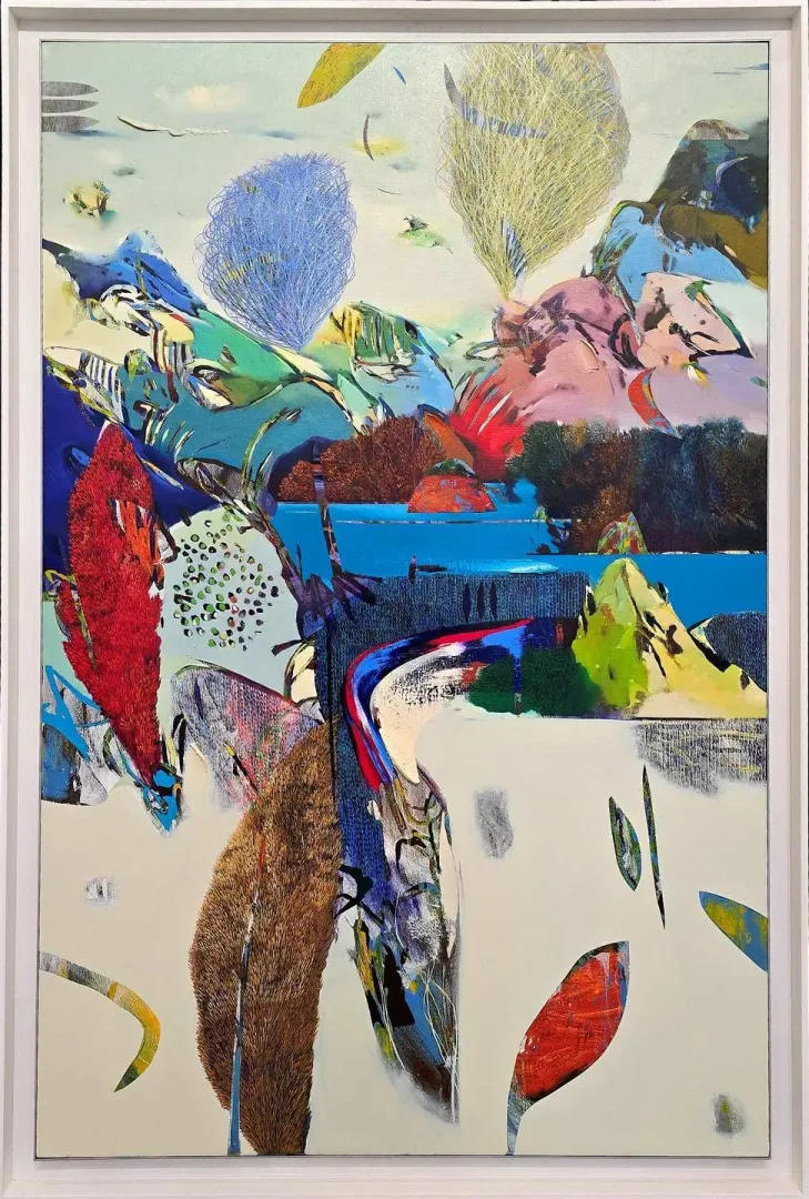 yakınlaştır "Doğa Soyutlaması" eseri HAKAN ESMER tarafından 180x120 cm ölçülerinde Tuval üzeri yağlı boya tekniği ile yapılmıştır.