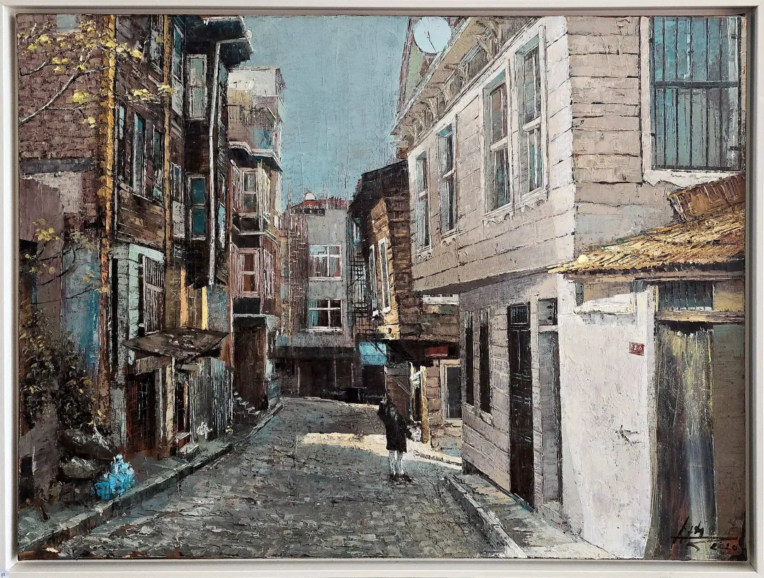 yakınlaştır "İsimsiz" eseri KADİR ABLAK tarafından 2020 yılında 80x100 cm ölçülerinde Tuval üzeri yağlı boya tekniği ile yapılmıştır.
