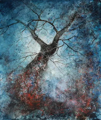 MUSA GÜNEY — “İsimsiz”, 2025 "İsimsiz" eseri MUSA GÜNEY tarafından 2025 yılında 130x110 cm ölçülerinde Tuval üzeri yağlı boya tekniği ile yapılmıştır.