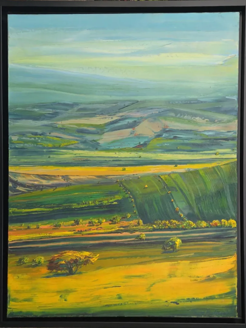 "Anatolia" eseri TOLGA BOZTOPRAK tarafından 2019 yılında 80x60 cm ölçülerinde Tuval üzeri yağlı boya tekniği ile yapılmıştır.