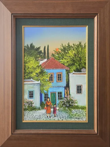 YALÇIN GÖKÇEBAĞ — “İsimsiz”, 2022 "İsimsiz" eseri YALÇIN GÖKÇEBAĞ tarafından 2022 yılında 40x30 cm ölçülerinde Tuval üzeri yağlı boya tekniği ile yapılmıştır.