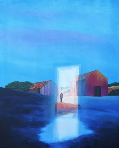 ARDA SELİM — “Aralık”, 2026 "Aralık" eseri ARDA SELİM tarafından 2026 yılında 100x80 cm ölçülerinde Tuval üzeri yağlı boya tekniği ile yapılmıştır.
