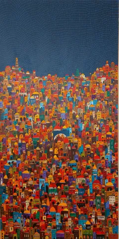 BİNNUR YÜCEBAŞ RUOCCO — “Monte del Cappuccini”, 2025 "Monte del Cappuccini" eseri BİNNUR YÜCEBAŞ RUOCCO tarafından 2025 yılında 130x65 cm ölçülerinde Tuval üzeri yağlı boya tekniği ile yapılmıştır.