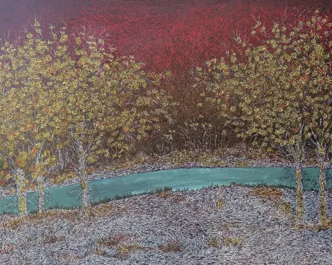 MURAT ÖZDOĞRU — “Nefes serisi 7”, 2026 "Nefes serisi 7" eseri MURAT ÖZDOĞRU tarafından 2026 yılında 80x100 cm ölçülerinde Tuval üzeri akrilik boya tekniği ile yapılmıştır.
