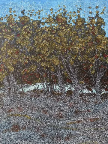 MURAT ÖZDOĞRU — “Nefes serisi 3”, 2026 "Nefes serisi 3" eseri MURAT ÖZDOĞRU tarafından 2026 yılında 80x60 cm ölçülerinde Tuval üzeri akrilik boya tekniği ile yapılmıştır.