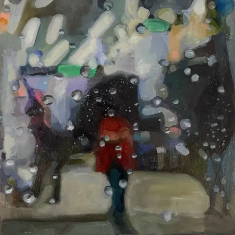 SANEM ALTAYLI — “Untitled”, 2026 "İsimsiz" eseri SANEM ALTAYLI tarafından 2026 yılında 50x50 cm ölçülerinde Tuval üzeri yağlı boya tekniği ile yapılmıştır.