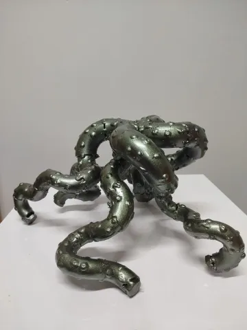 DOĞAN KARAKILIÇ — “İsimsiz”, 2026 "İsimsiz" eseri DOĞAN KARAKILIÇ tarafından 2026 yılında 33x17x30 cm ölçülerinde Metal, karışık teknik tekniği ile yapılmıştır.