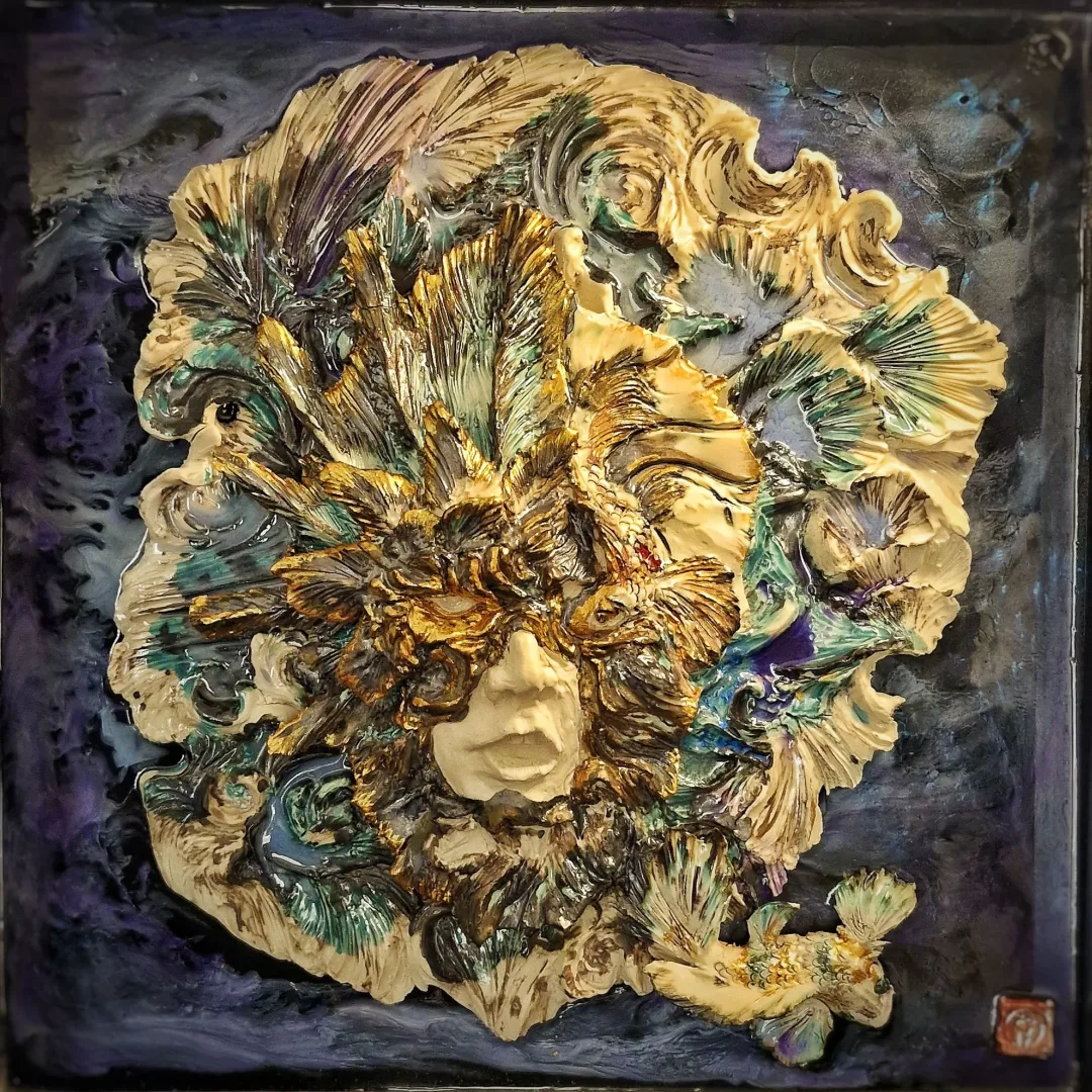 yakınlaştır "Uyanış" eseri ORÇUN İLTER tarafından 2026 yılında 50x50 cm ölçülerinde Stoneware - 1200 °c, seramik elle şekillendirme tekniği ile yapılmıştır.