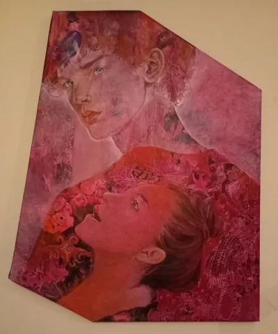 ESRA YILDIRIM — “İsimsiz”, 2026 "İsimsiz" eseri ESRA YILDIRIM tarafından 2026 yılında 90x75 cm ölçülerinde Tuval üzeri yağlı boya tekniği ile yapılmıştır.