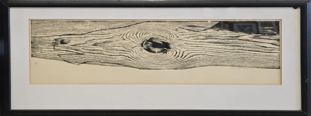 yakınlaştır "Atları Da Vururlar" eseri MUAMMER BAKIR tarafından 24x64 cm ölçülerinde Ağaç Baskı (Ed. 5/6) tekniği ile yapılmıştır.