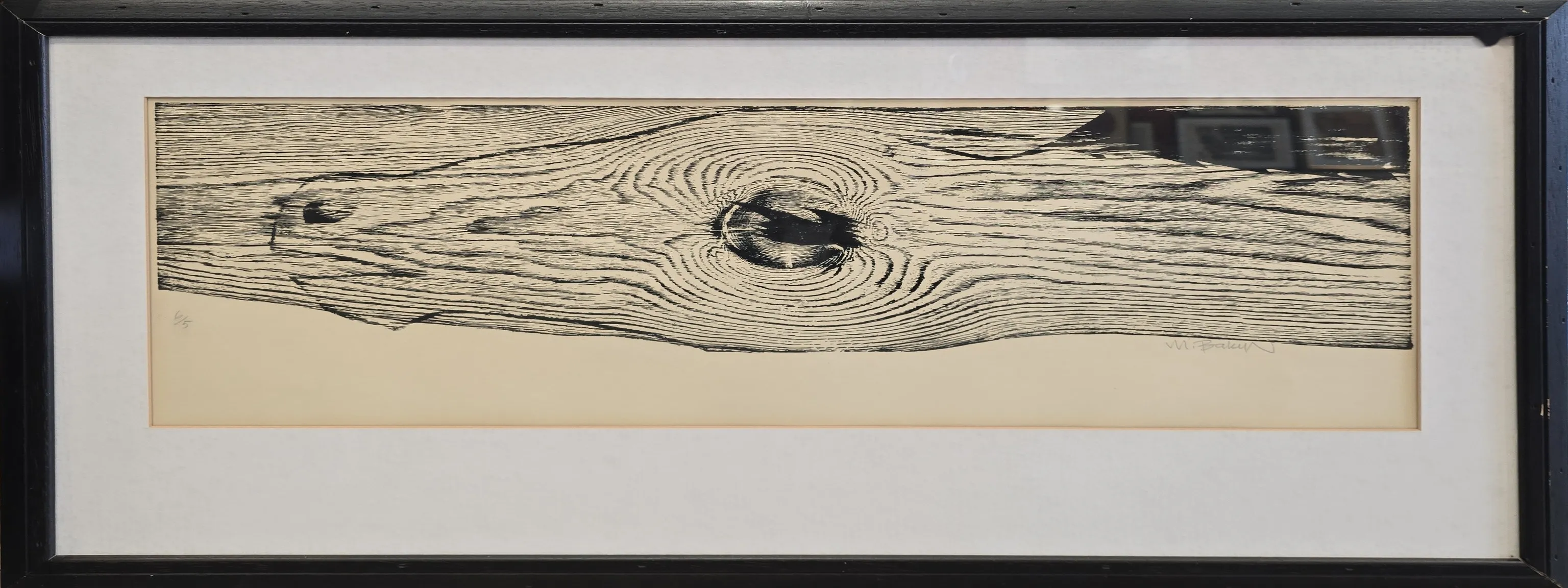 "Atları Da Vururlar" eseri MUAMMER BAKIR tarafından 24x64 cm ölçülerinde Ağaç Baskı (Ed. 5/6) tekniği ile yapılmıştır.