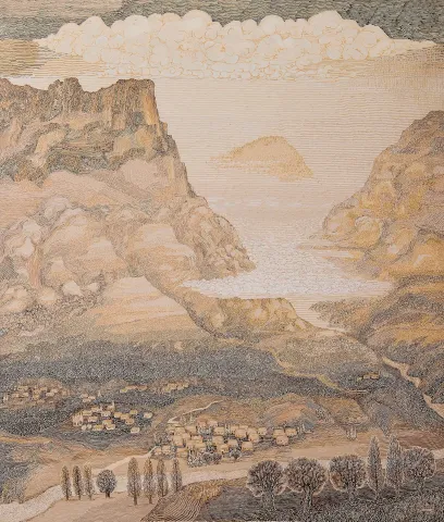 ATAÇ ELALMIŞ — “isimsiz”, 2017 "isimsiz" eseri ATAÇ ELALMIŞ tarafından 2017 yılında 200x170 cm ölçülerinde Tuval üzeri yağlı boya tekniği ile yapılmıştır.
