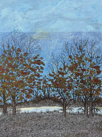 MURAT ÖZDOĞRU — “Nefes serisi 5”, 2026 "Nefes serisi 5" eseri MURAT ÖZDOĞRU tarafından 2026 yılında 80x60 cm ölçülerinde Tuval üzeri akrilik boya tekniği ile yapılmıştır.